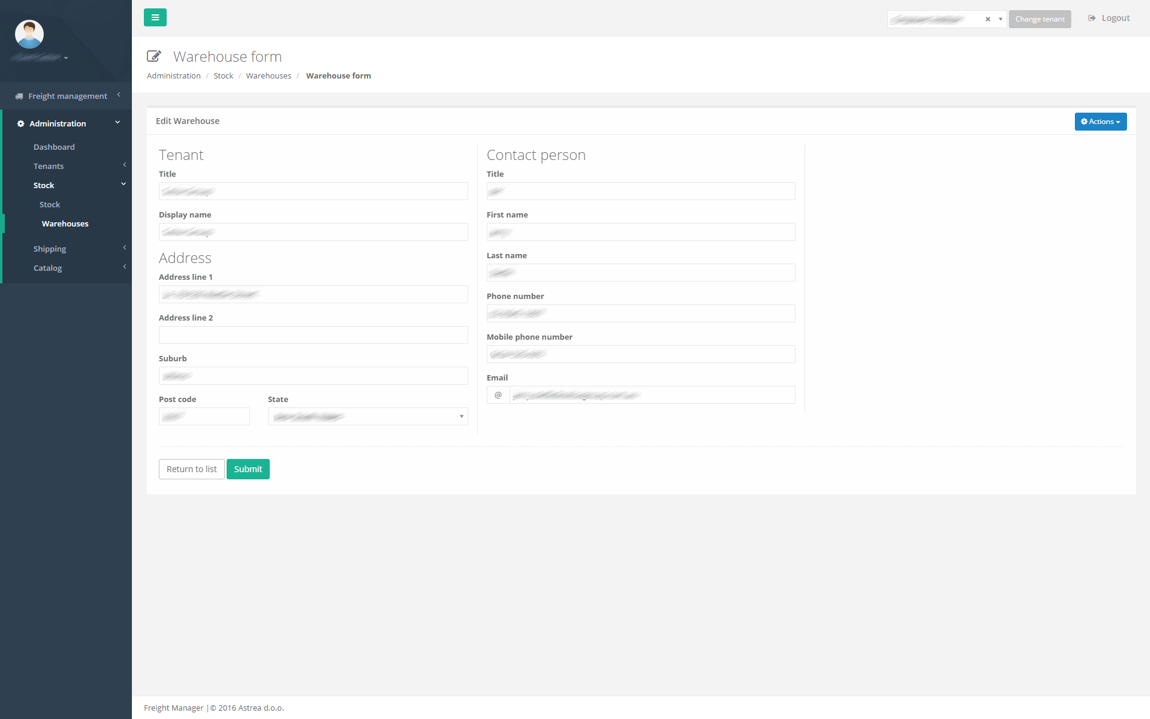 Freight Manager
