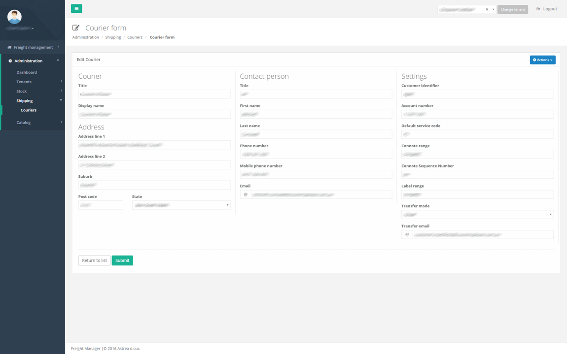 Freight Manager