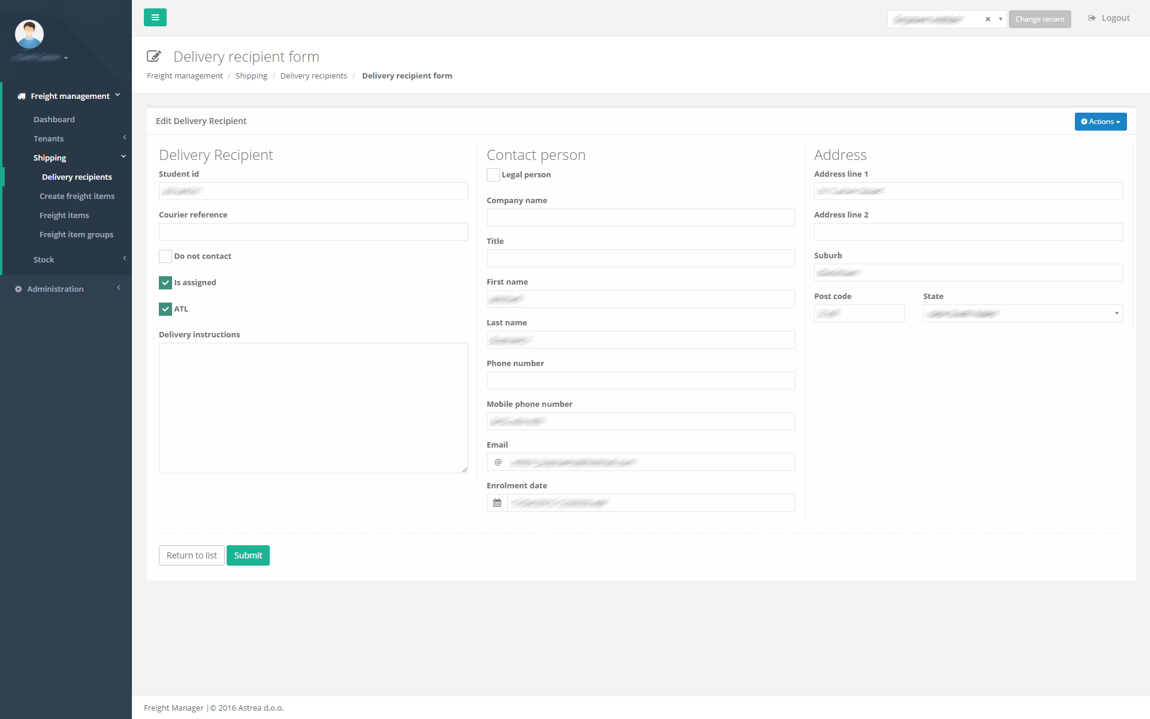 Freight Manager